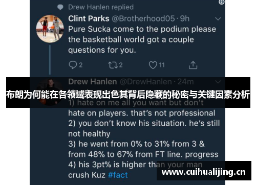 布朗为何能在各领域表现出色其背后隐藏的秘密与关键因素分析 布朗为何能在各领域表现出色其背后隐藏的秘密与关键因素分析